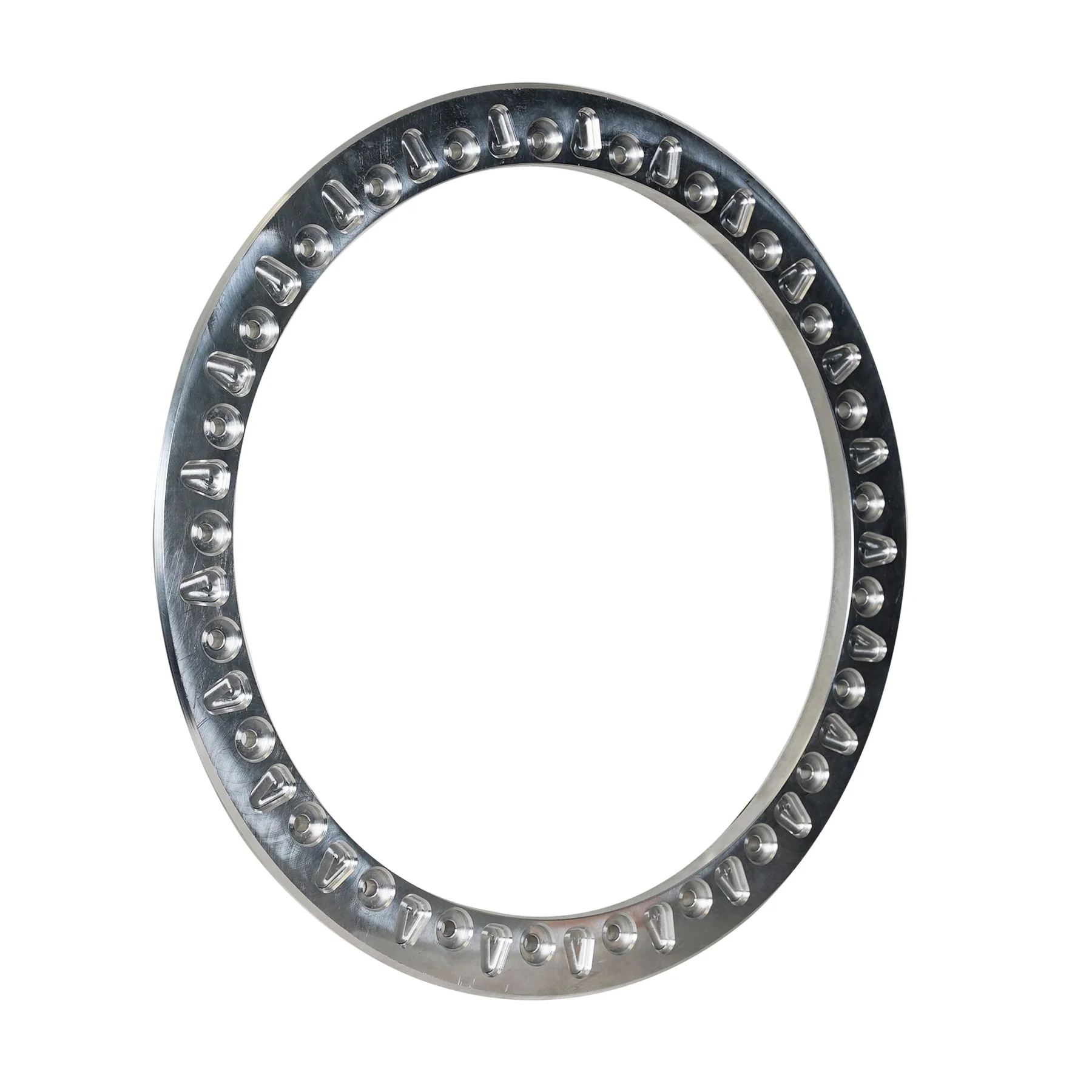 Machined Silver 17inch - True Beadlock Ring for RRW