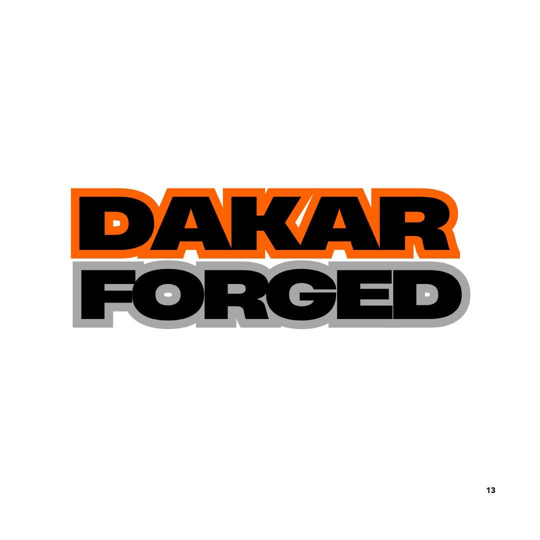 Dakar Forged logo
