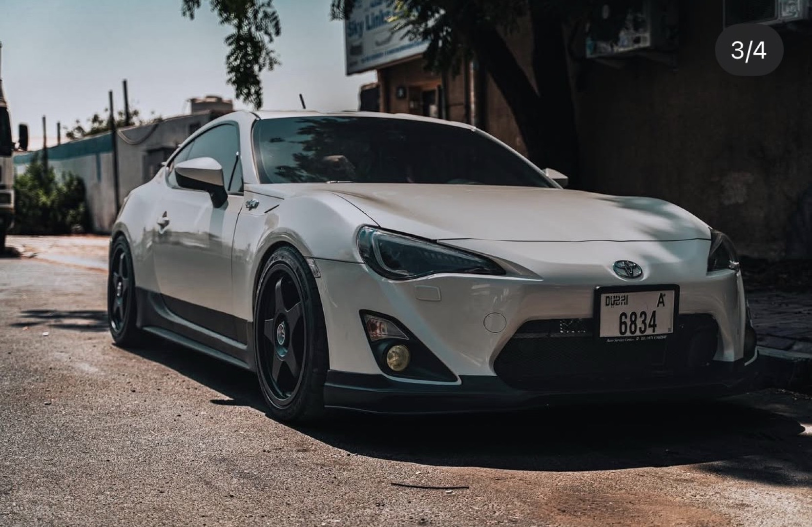2013 TOYOTA 86 fitted with Fifteen52 Chicane Asphalt Black Wheel