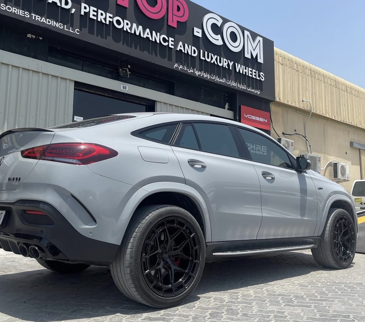 2022 MERCEDES BENZ GLE CLASS \ AMG CLASS fitted with Vossen HFX-1 (5 Lug) Custom Finish Wheel