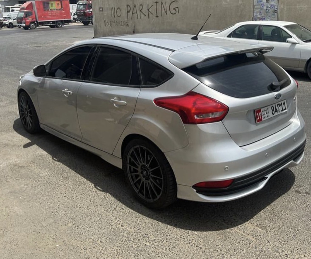 2016 FORD FOCUS fitted with Konig Rennform Matte Grey Wheel