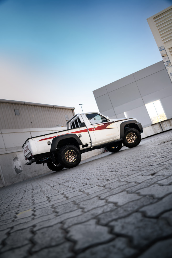2023 NISSAN PATROL SUPER SAFARI / Y61/ V-TEC fitted with Dakar Forged GRIDLOCK Gloss Black Wheel
