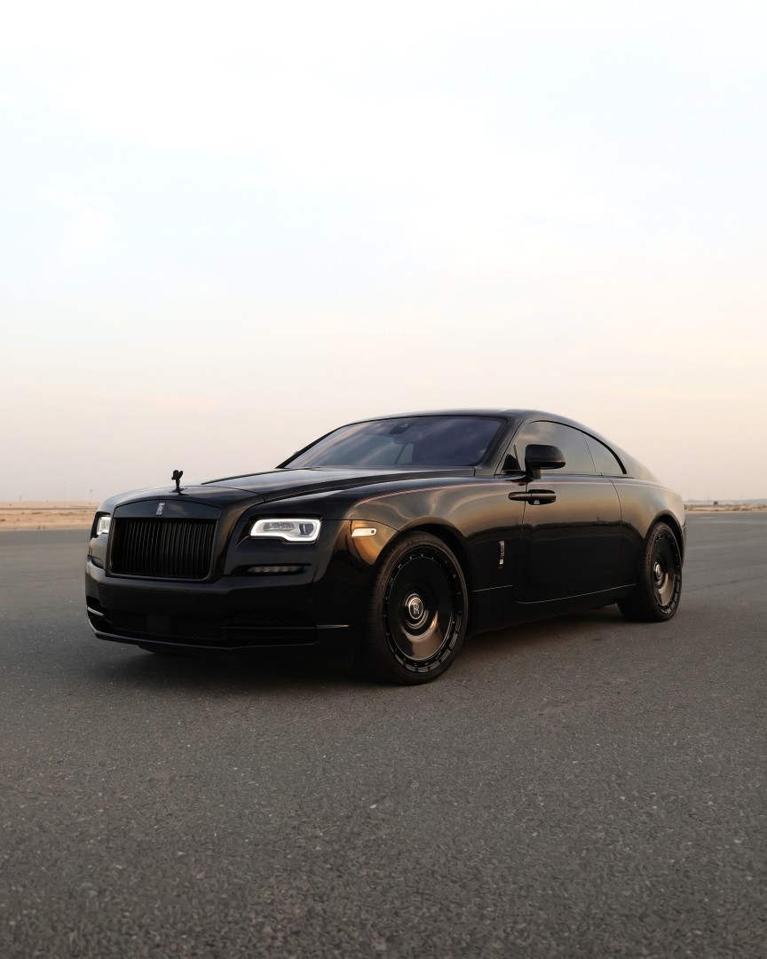 2020 ROLLS ROYCE WRAITH fitted with Novitec SP-3 Gloss Black Wheel