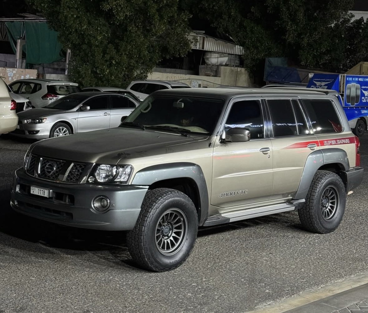 2020 NISSAN PATROL SUPER SAFARI / Y61/ V-TEC fitted with Relations Race Wheels RR7-S Matte Gunmetal Wheel