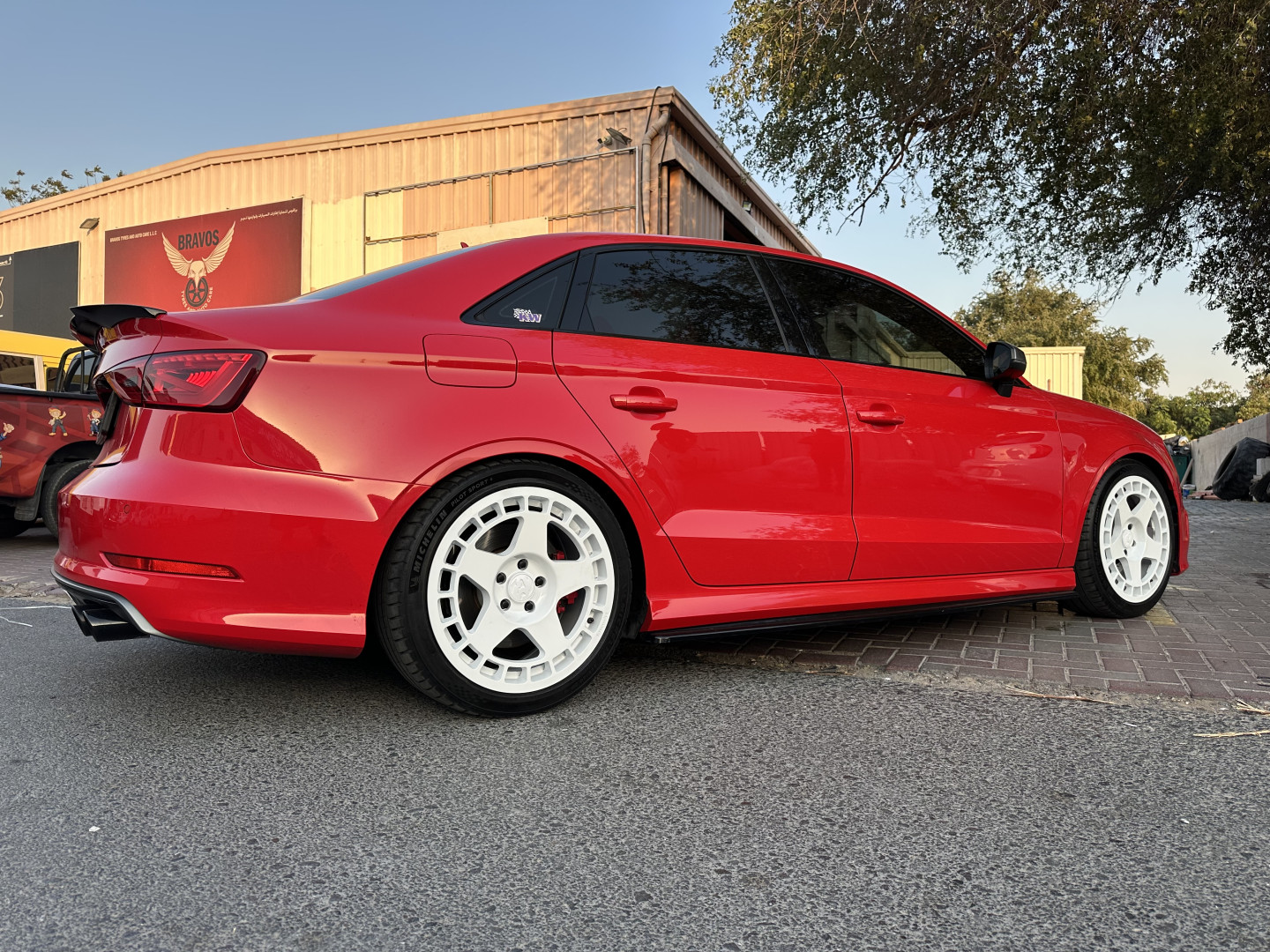 2015 AUDI S3 fitted with Fifteen52 Turbomac Hd Classic Asphalt Black Wheel