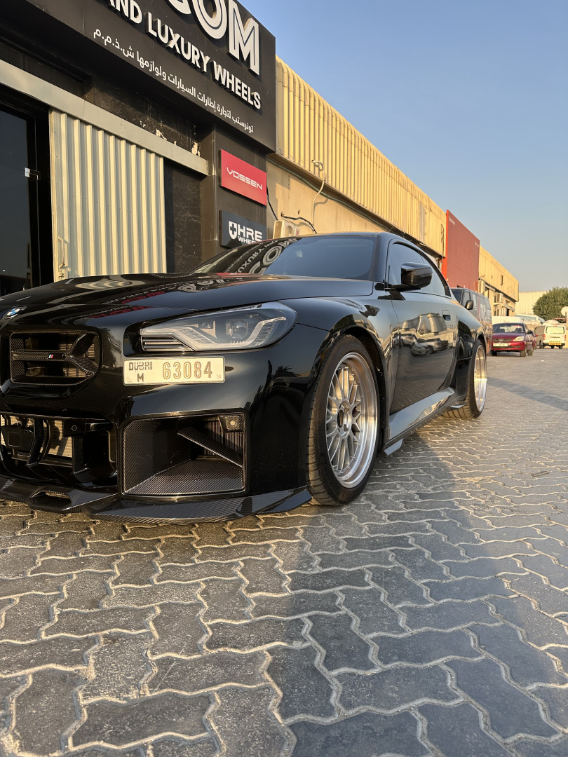 2024 BMW M2 G87 fitted with BBS LM Satin Bronze Wheel