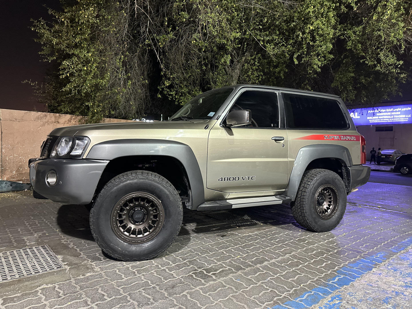 2024 NISSAN PATROL SUPER SAFARI / Y61/ V-TEC fitted with Relations Race Wheels RG7-H Forged Matte Bronze Wheel