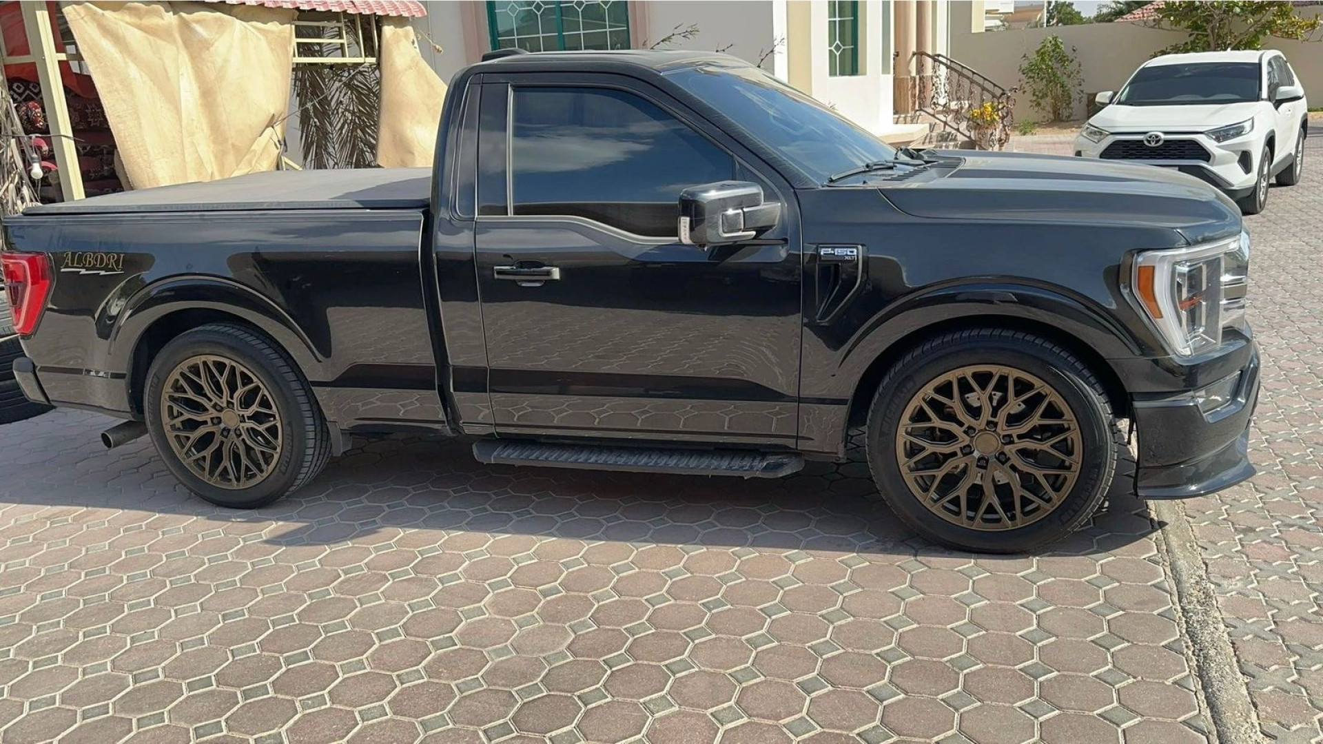 2023 FORD F150 fitted with Vossen HF6-3 Gloss Black Wheel