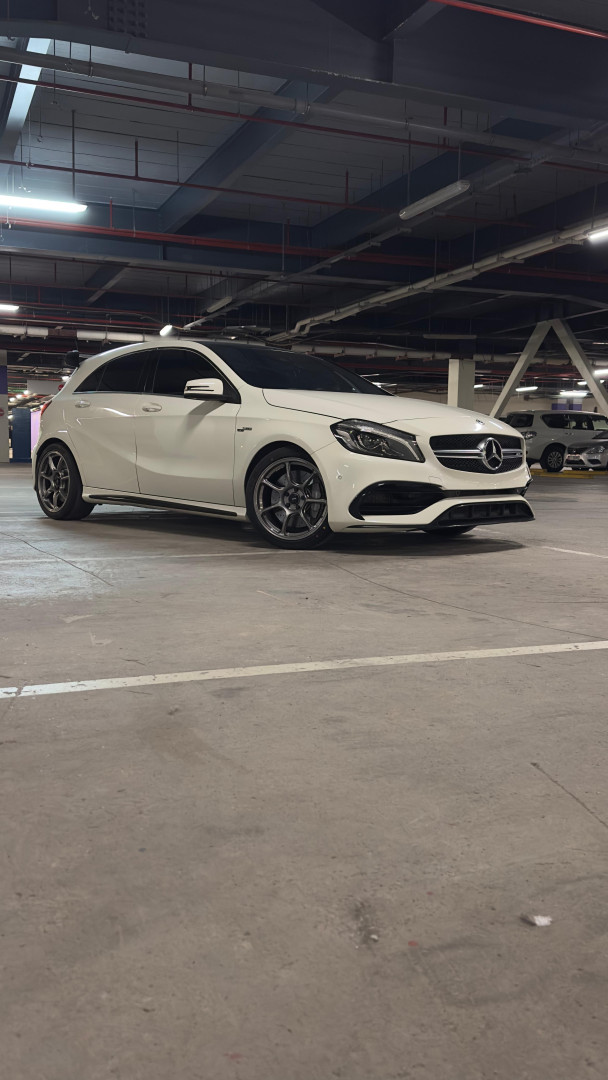 2017 MERCEDES BENZ A CLASS \  AMG CLASS fitted with Konig Ultragram Carbon Bronze Metallic Wheel