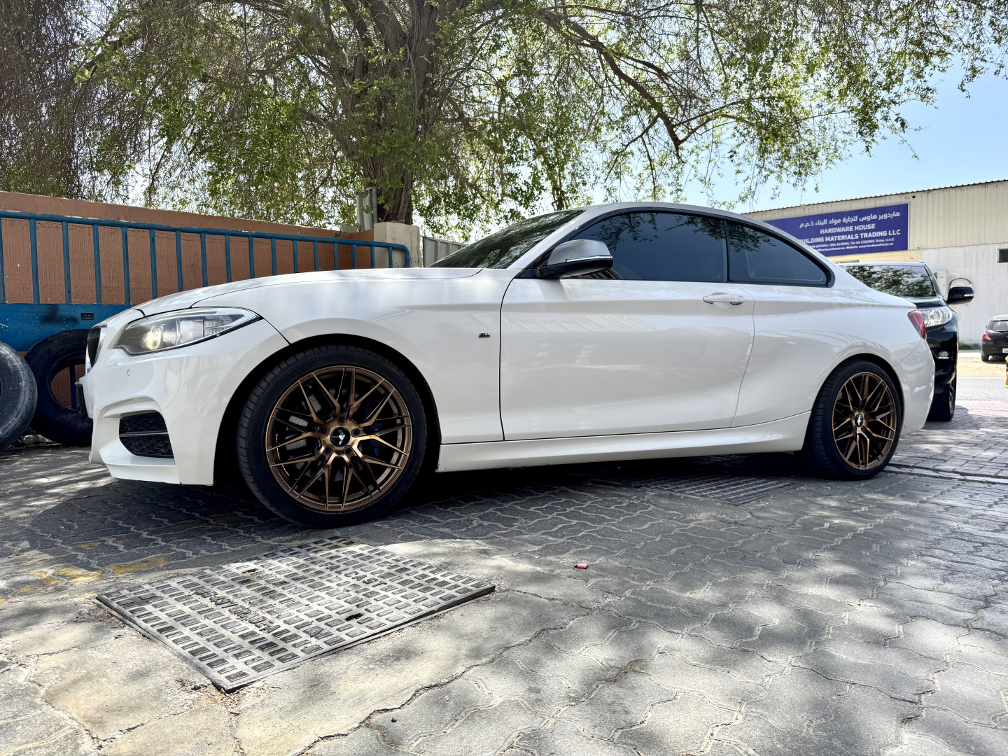 2016 BMW 2 SERIES fitted with JR Wheels JR28 Silver Machined Face Wheel