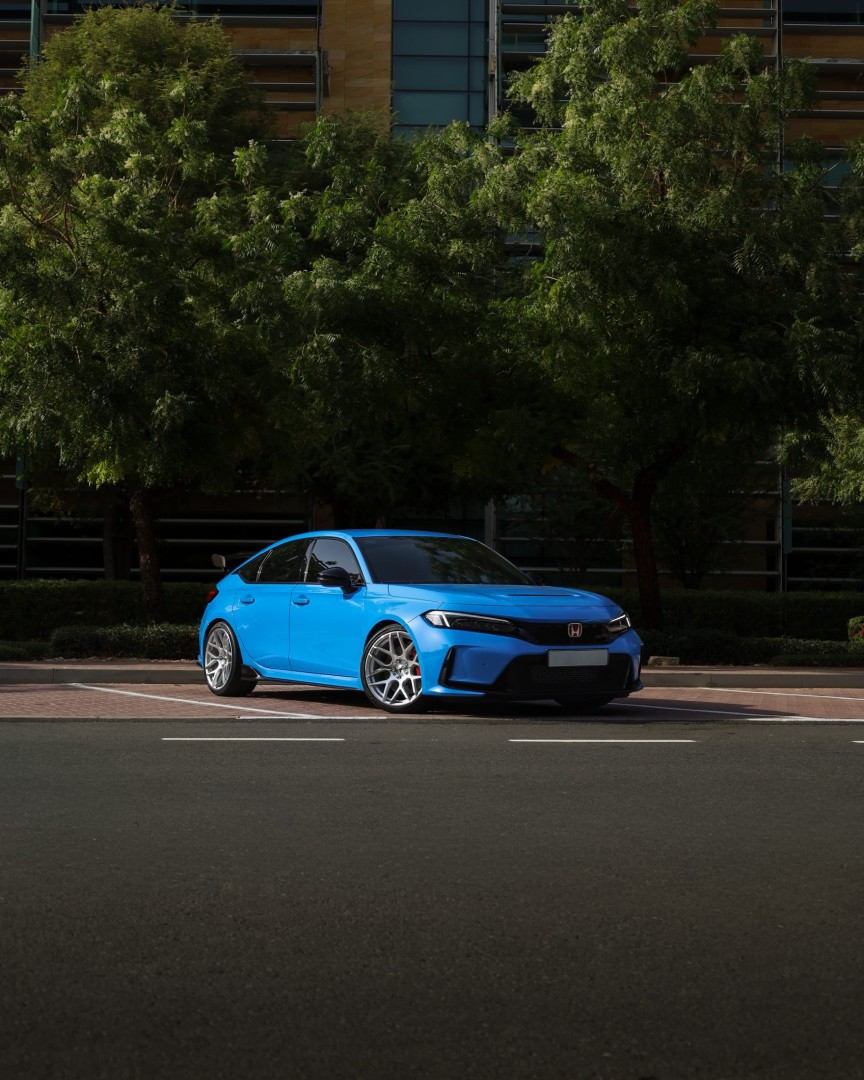 2024 HONDA CIVIC TYPE R fitted with JR Wheels JR18 Gold Wheel