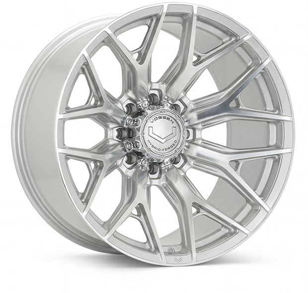 Vossen HF6-4 (8 Lug) Silver Polished