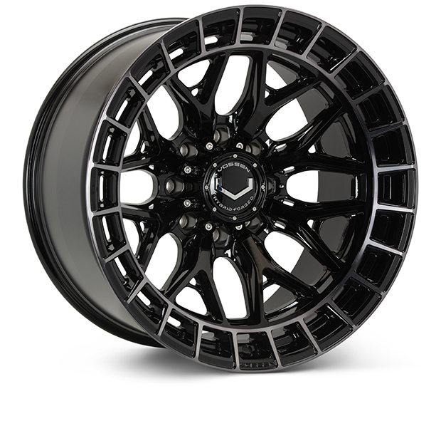 Vossen HFX-1 (8 Lug) Tinted Gloss Black