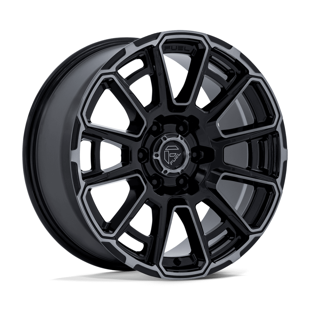 FUEL Off-Road FC910 Foxhound Gloss Black Dark Tinted Clear