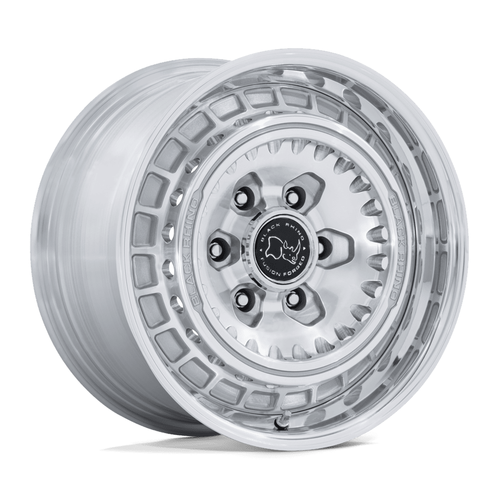 Black Rhino BR601 Bastion Gloss Silver Mach-Face Pol-Lip